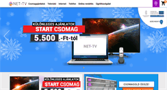 Desktop Screenshot of net-tv.hu